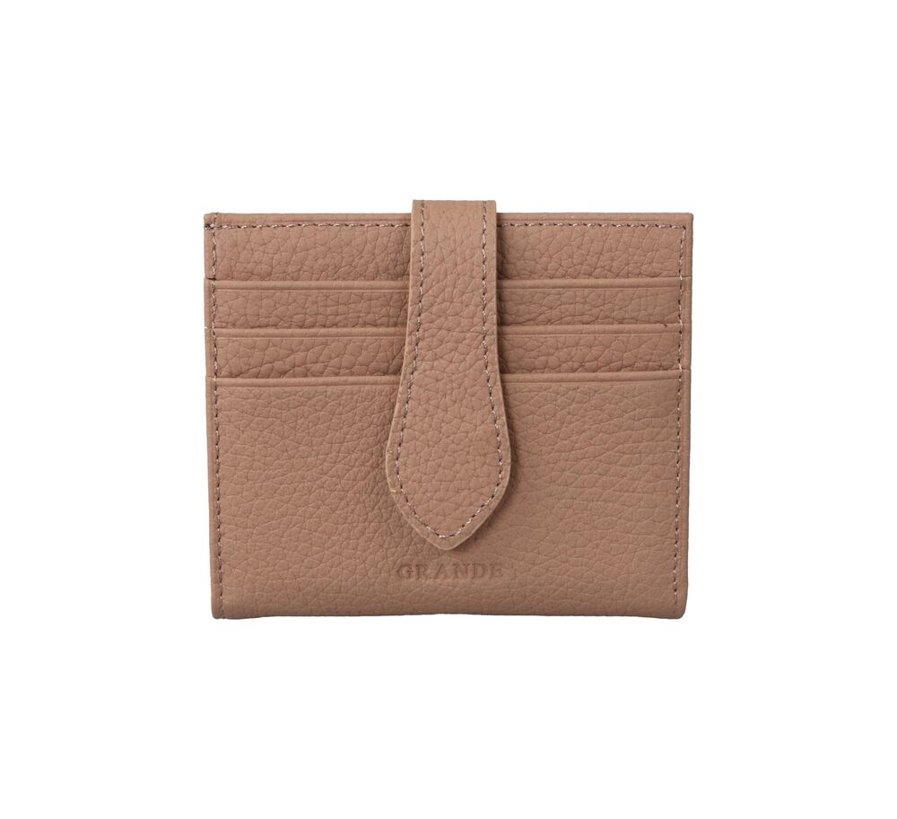 5302 3803 Leather Card Holder and Slim Minimalist Card Case Small Snap